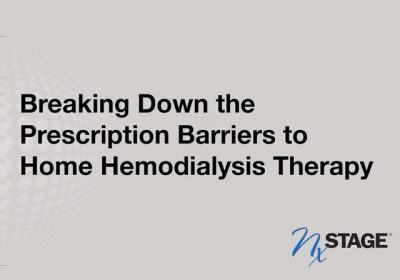 Breaking Down the Prescription Barriers to Home Hemodialysis