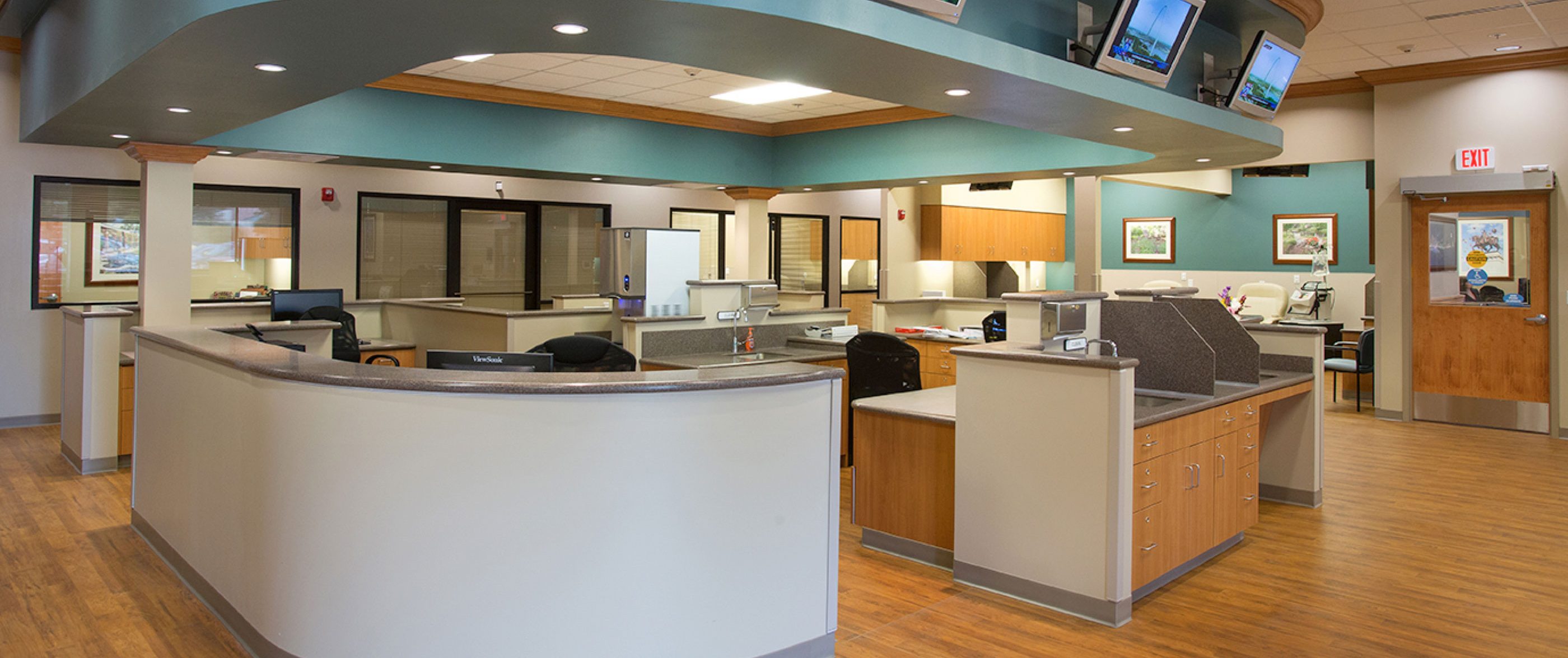 Medical office center care facility